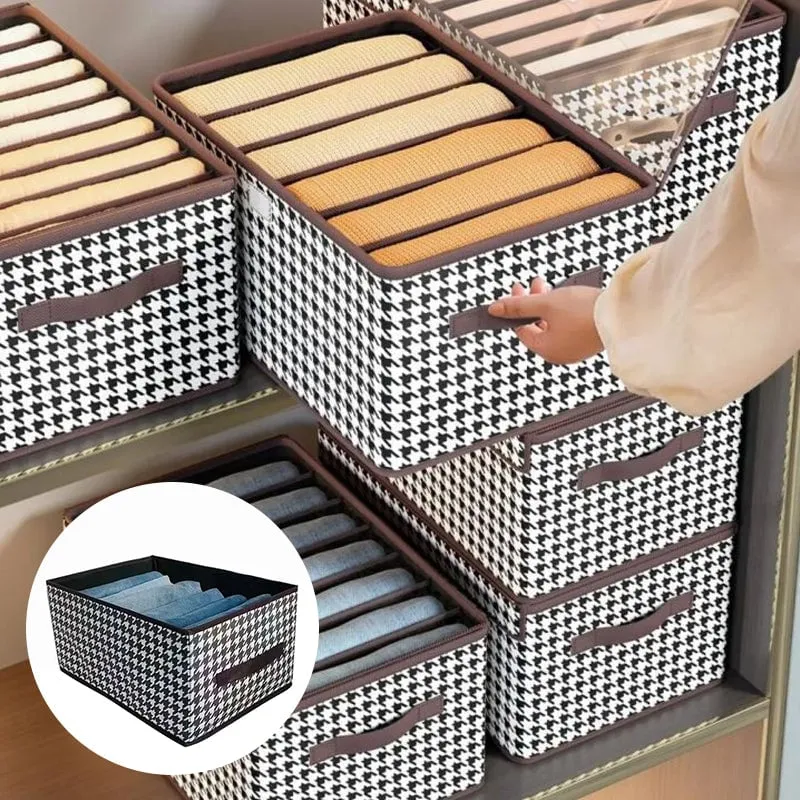 Foldbar jeansorganisator for garderoben | Luvikno