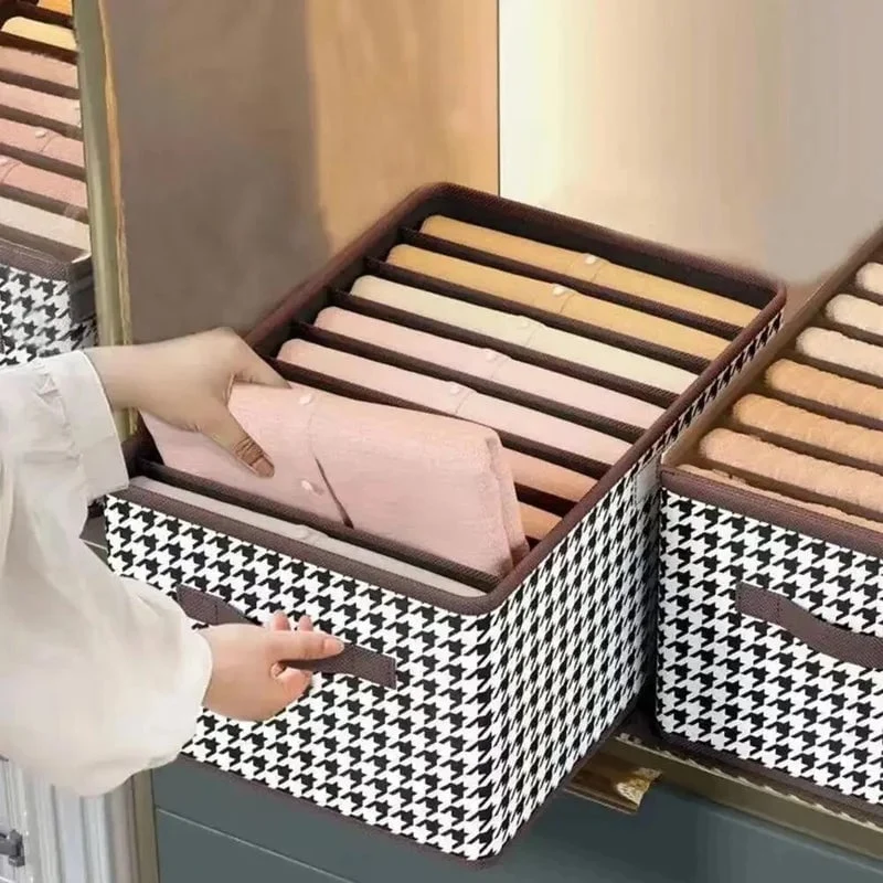 Foldbar jeansorganisator for garderoben | Luvikno