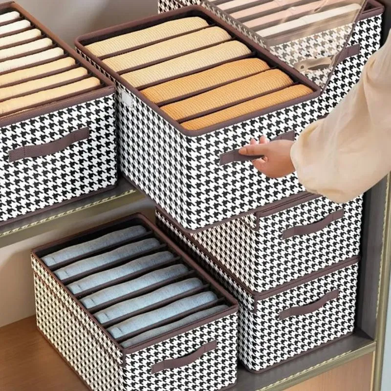 Foldbar jeansorganisator for garderoben | Luvikno