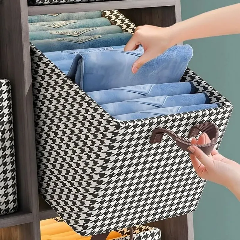 Foldbar jeansorganisator for garderoben | Luvikno