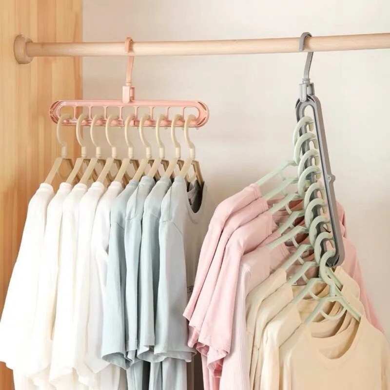 Kleshengerorganisator plassbesparende rack 2-delt sett | Luvikno