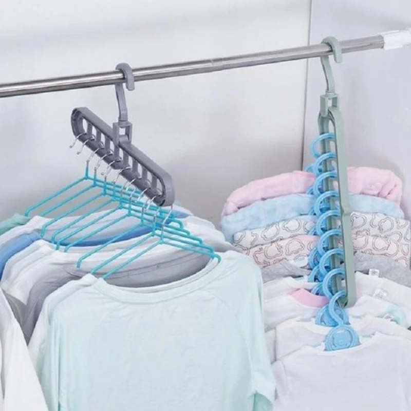 Kleshengerorganisator plassbesparende rack 2-delt sett | Luvikno
