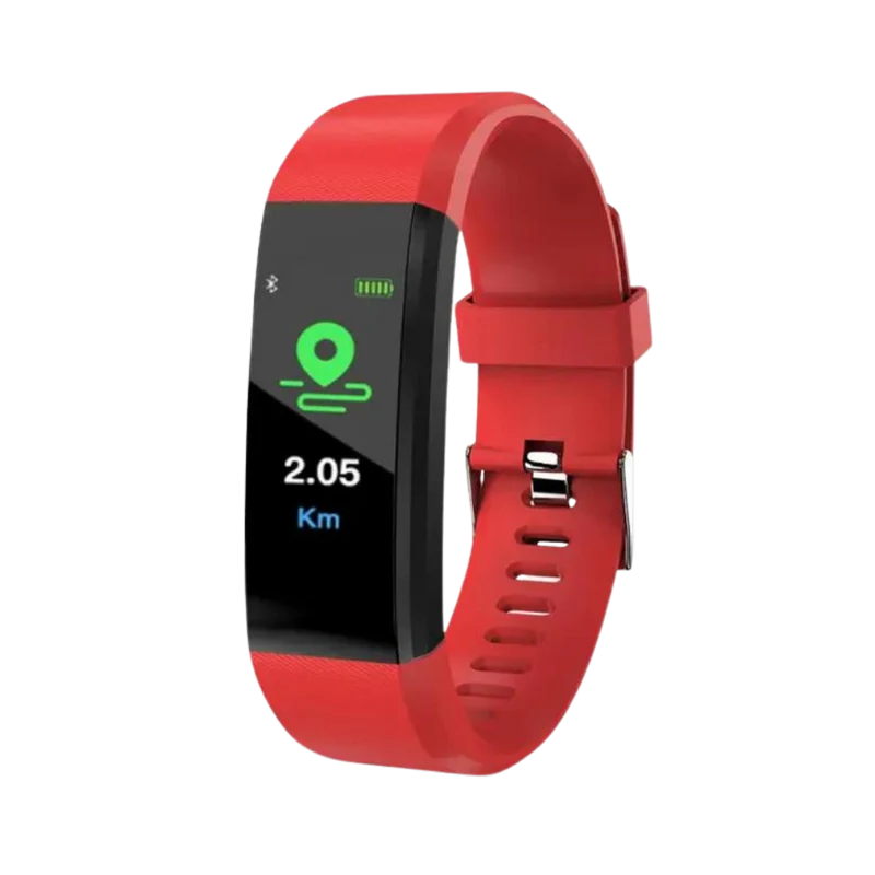Senior Smartwatch med hjertefrekvens- og blodtrykksovervåking | Luvikno