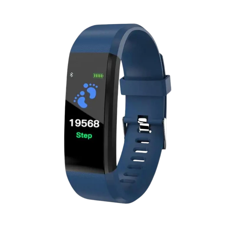 Senior Smartwatch med hjertefrekvens- og blodtrykksovervåking | Luvikno