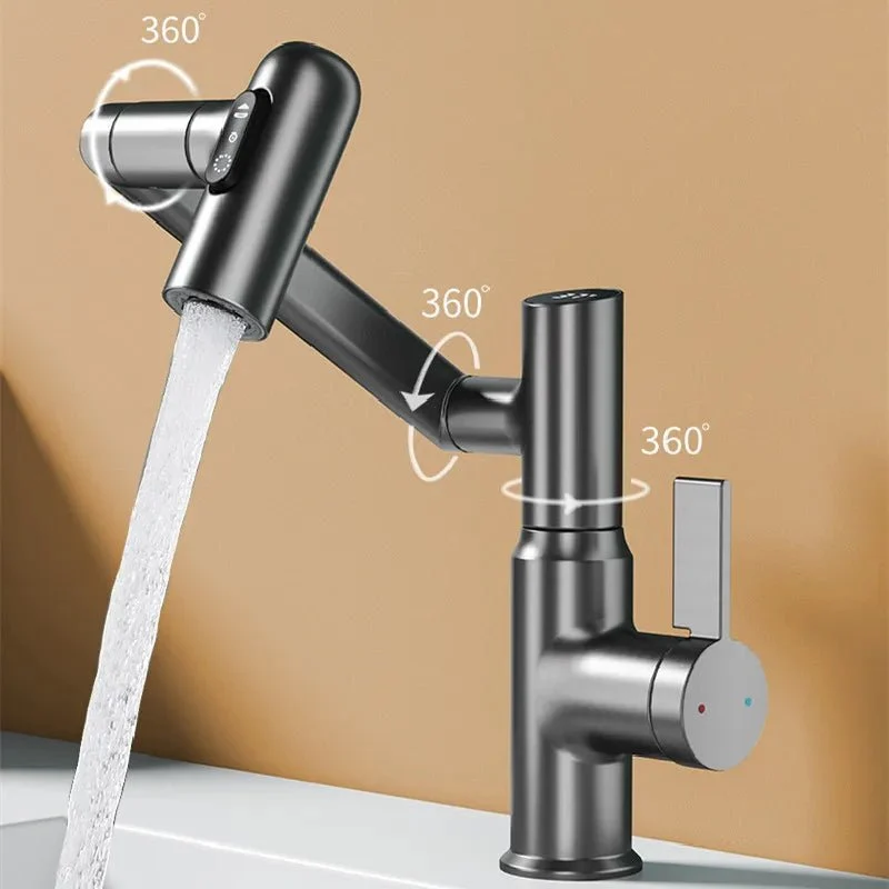 LUSTRAFLOW 360° kran med LED temperaturvisning | Luvikno