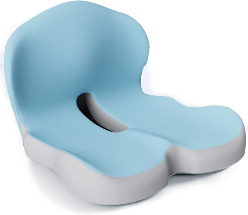 ErgoComfort Pad Memory Foam Seat Cushion | Luvikno