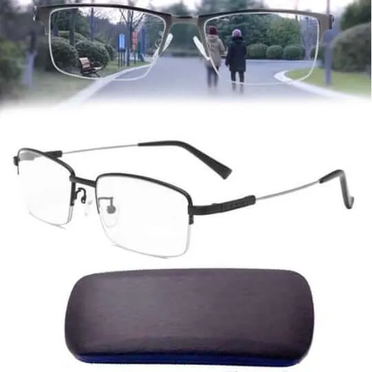 Progressive multifocal lesebriller med blålysfilter | Luvikno