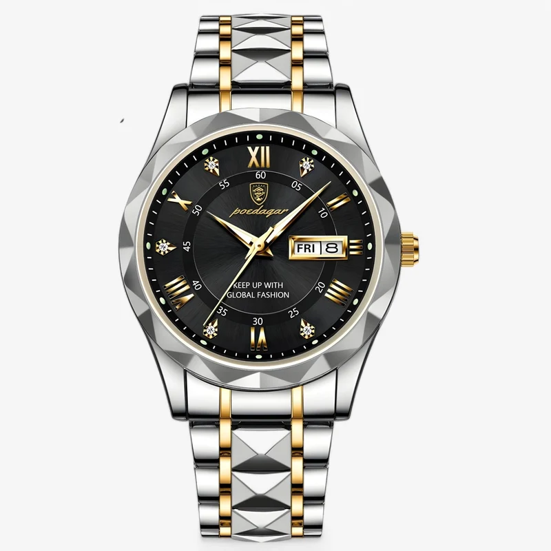 Herre Automatisk Klokke Klassisk Lærreim 40mm | Luvikno