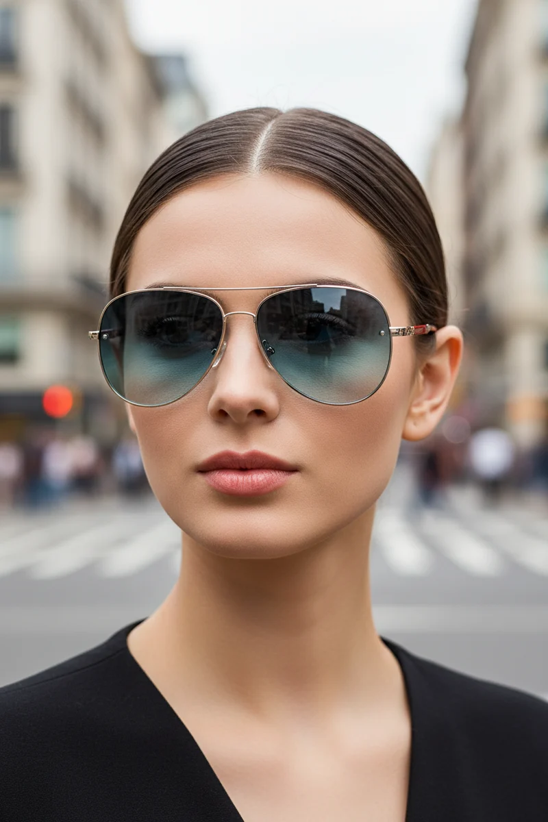 Aviator solbriller UV400 med antibest refleksjon | Luvikno