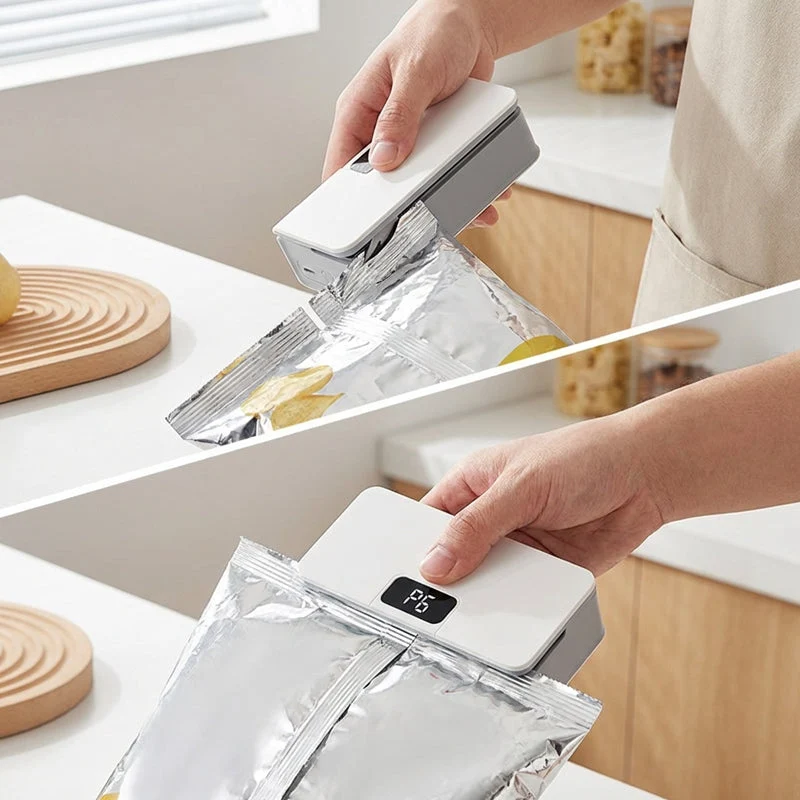 FreshSeal Pro Bag Sealer med Kuttefunksjon | Luvikno