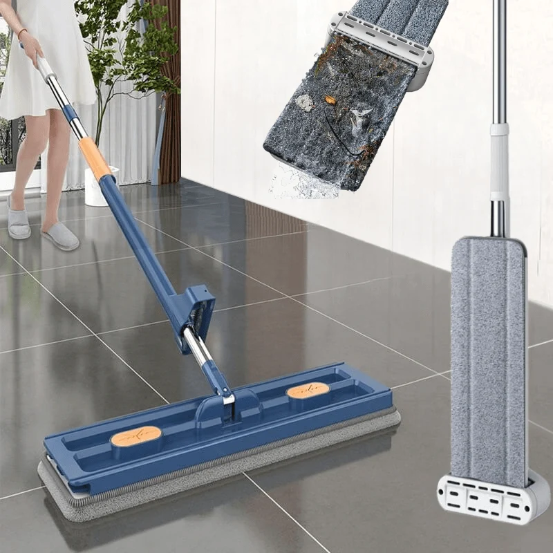 360° Spin Mop med Mikrofiberhode | Luvikno