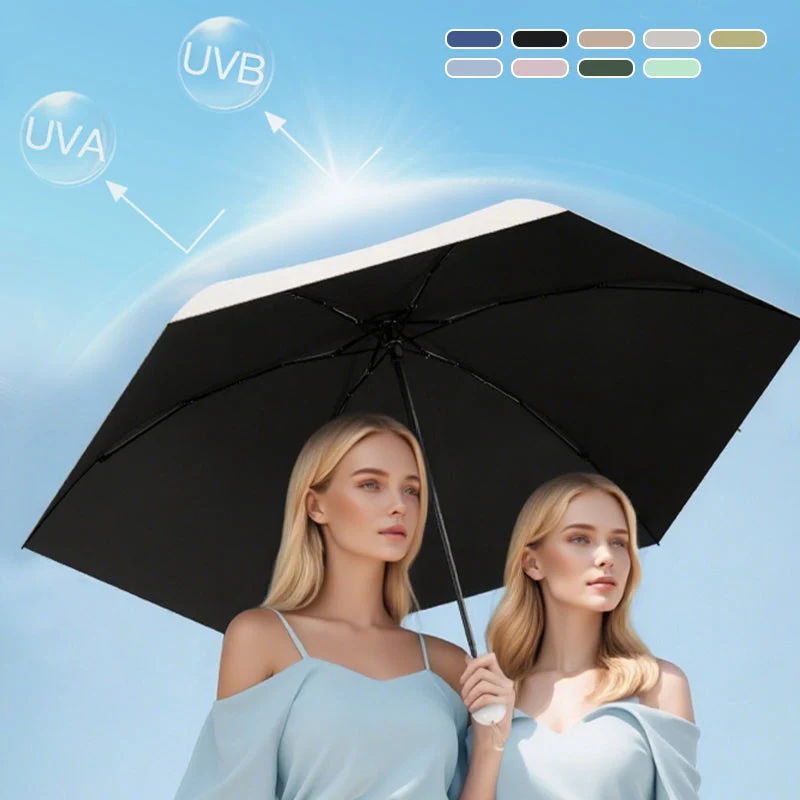 Capsule lomme paraply med UV-beskyttelse UPF50+ | Luvikno