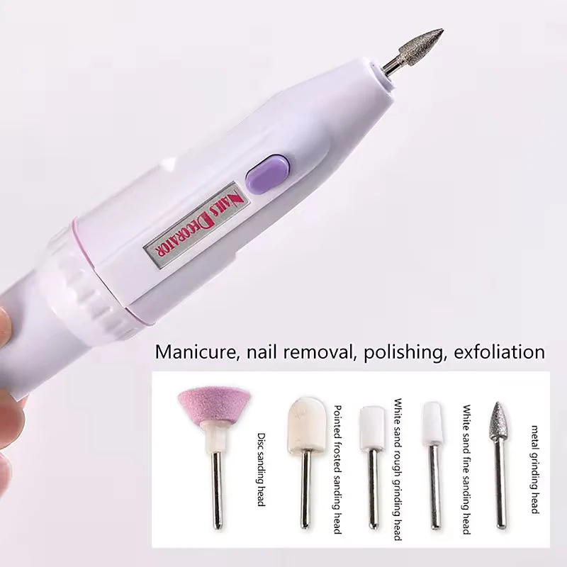 NailPro Elektrisk Neglefil Sett 2-Pack | Luvikno