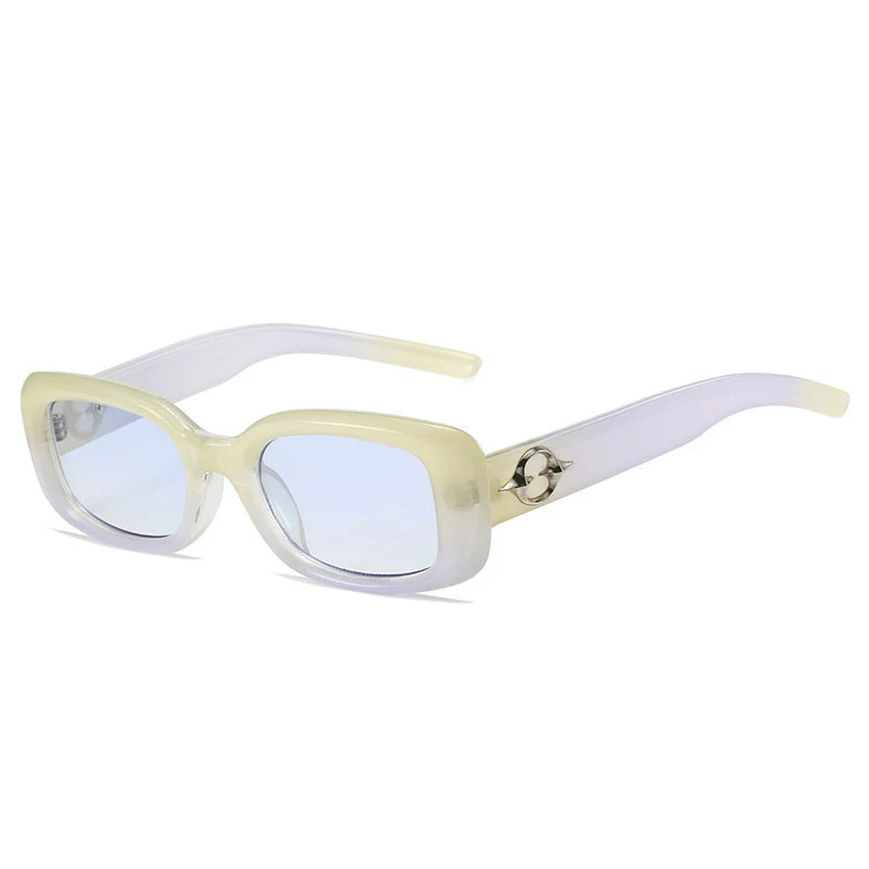 Dame trendy firkantet solbrille Luvikno