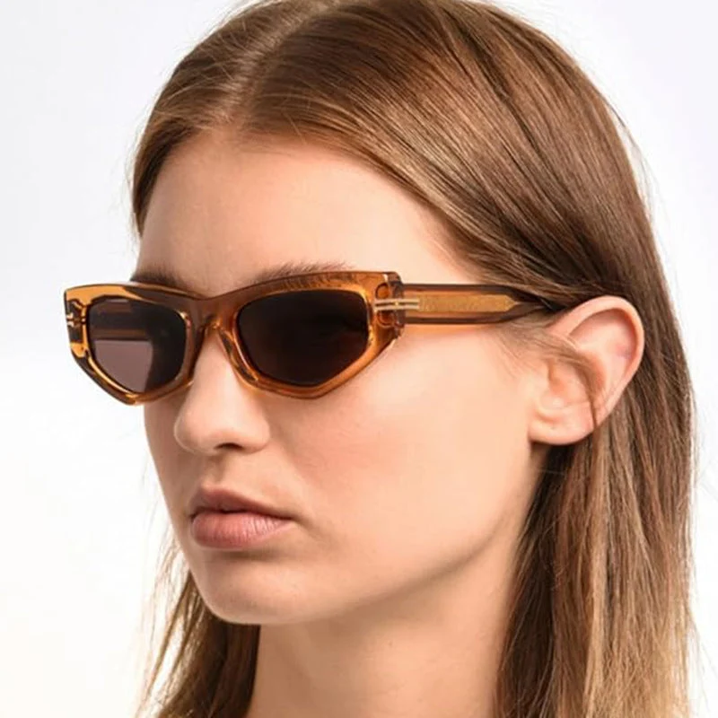 Damer trendy Cat-Eye solbriller Luvikno