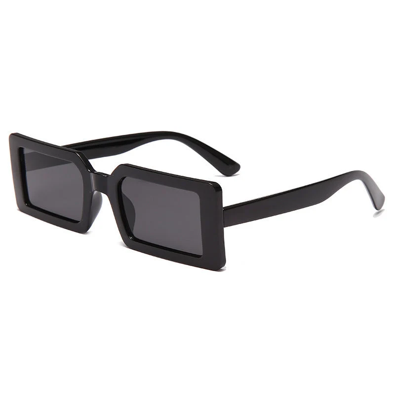 Dame trendy kvadratisk solbrille med polarisert glass Luvikno
