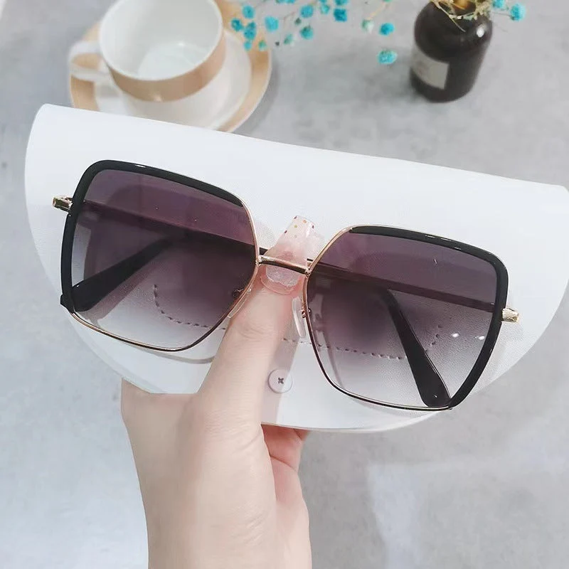 Dame stilige oversized solbriller Luvikno