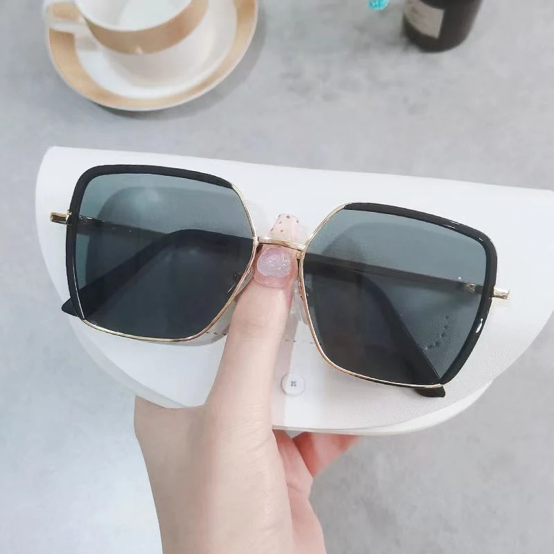 Dame stilige oversized solbriller Luvikno