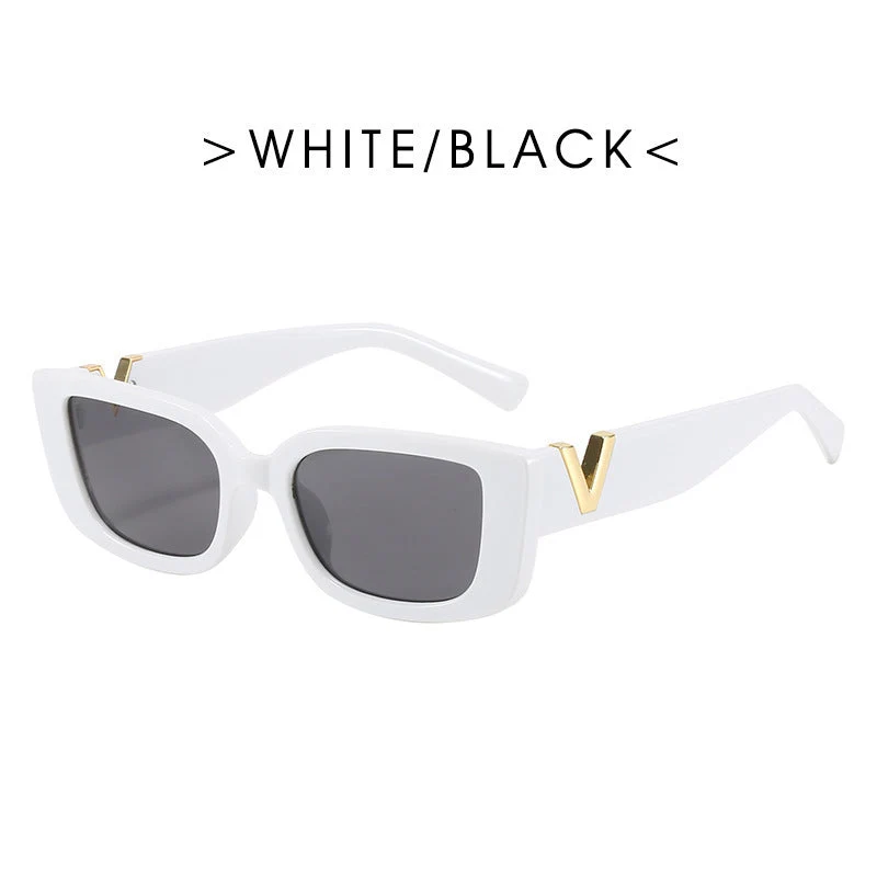 Dame moteriktig solbrille i klart design Luvikno