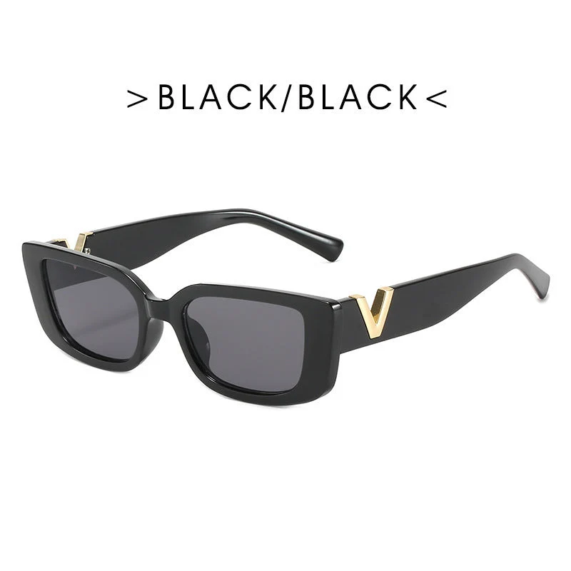 Dame moteriktig solbrille i klart design Luvikno