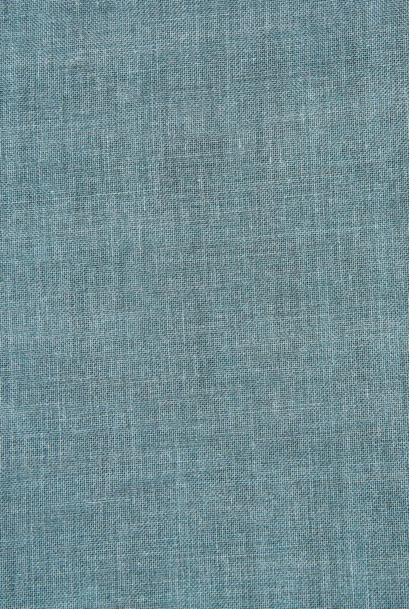 Wool Effect Sheer Curtains in Petrol