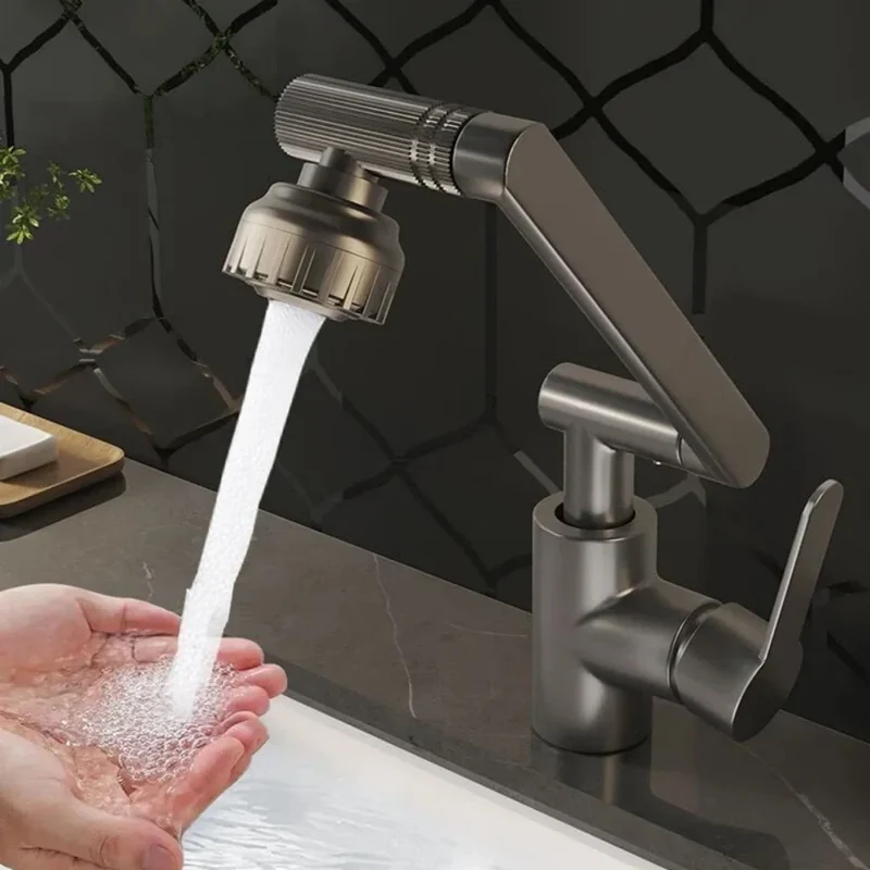 FlexiFlow 1080° Schwenkbarer Wasserhahn-Aufsatz