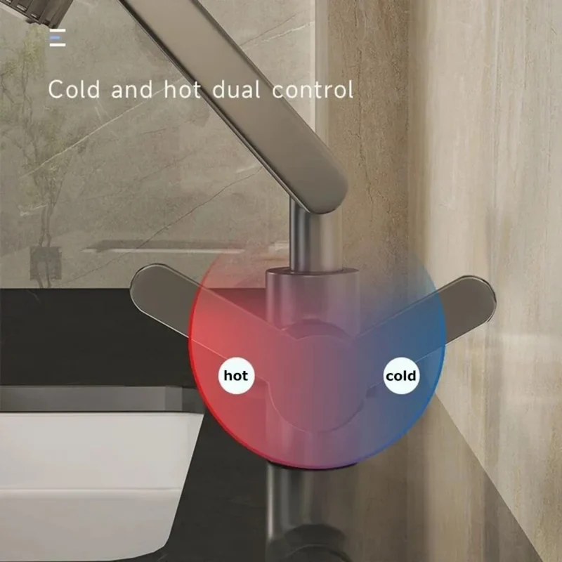 FlexiFlow 1080° Schwenkbarer Wasserhahn-Aufsatz