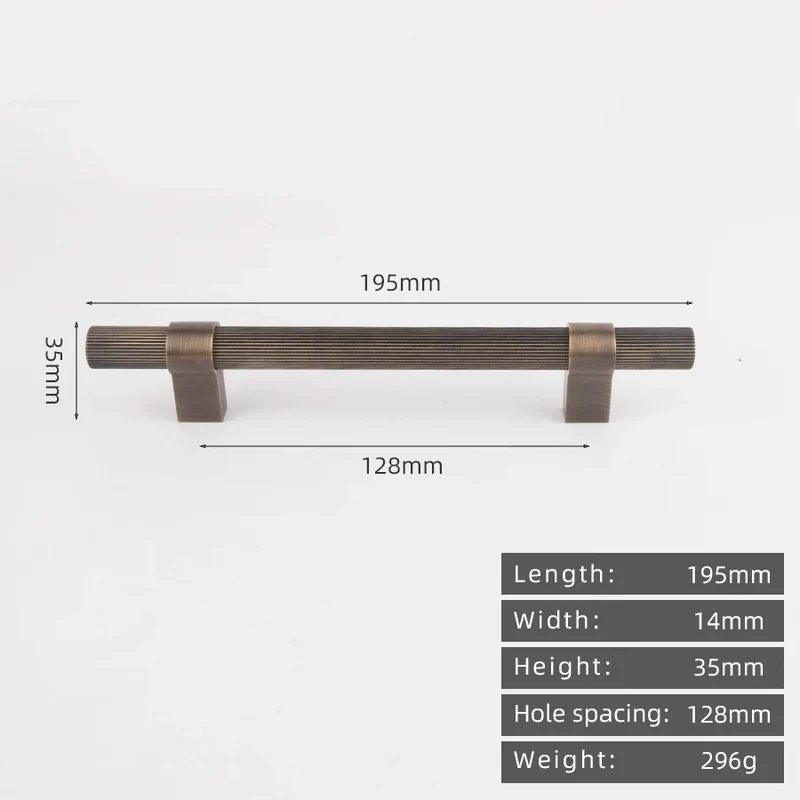 Lumarex LineaGold Möbelgriff 96 mm