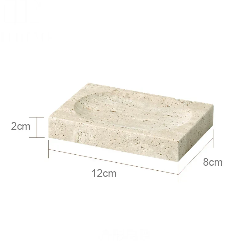 Travèra Beige Travertin Badezimmer-Set