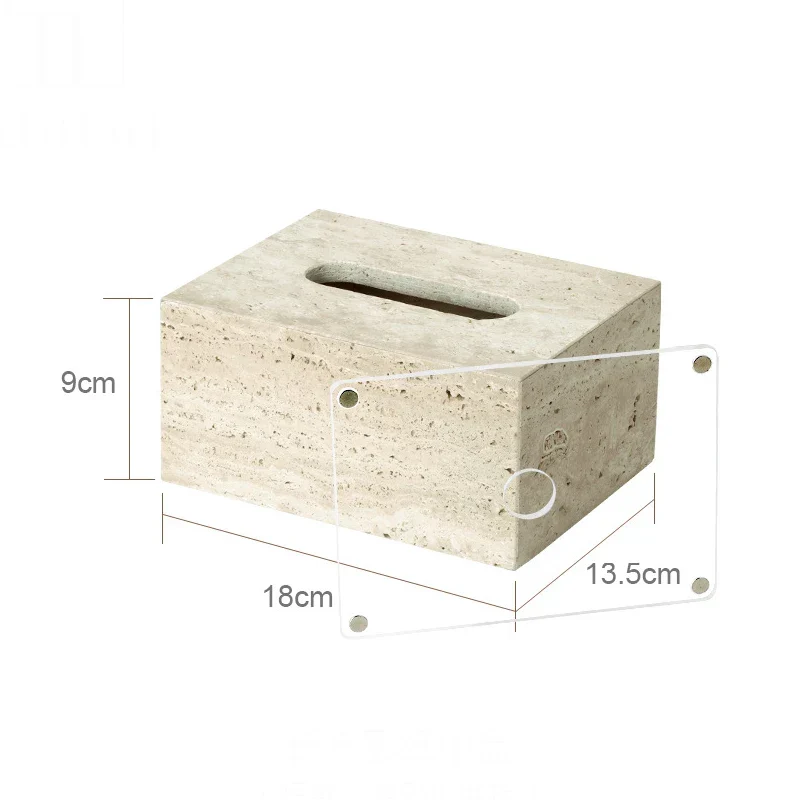 Travèra Beige Travertin Badezimmer-Set