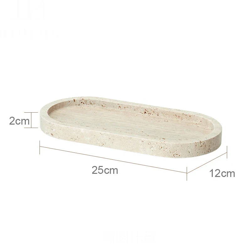 Travèra Beige Travertin Badezimmer-Set