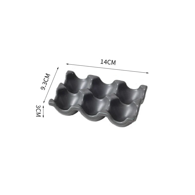 OvoLux Keramik Eierhalter – 6- & 12-Fach Eierablage für Küche & Kühlschrank