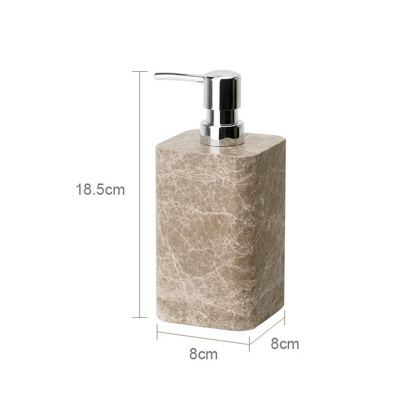 ImperialMarble Kaiserlicht – Luxus Badset aus echtem Naturmarmor (7-teilig)