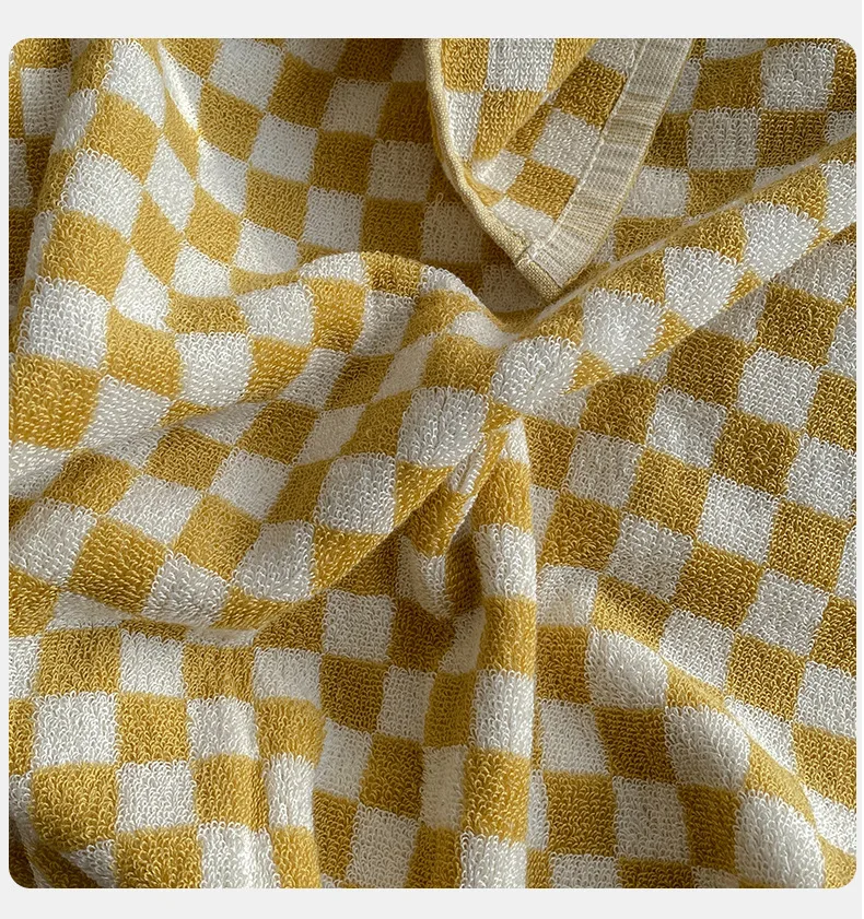VeloraSoft StripePure Baumwollhandtücher – Ultraweiche, Saugstarke Bad- & Gesichtstücher