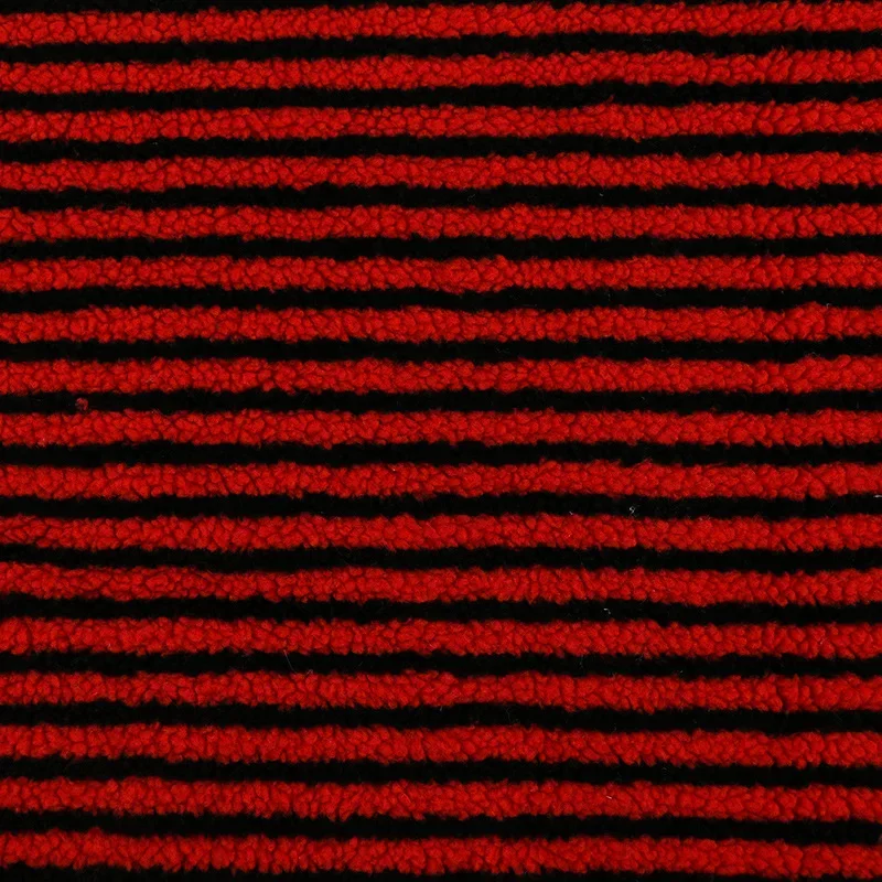 LambSoft Stripe Jacquard Lammfleece Stoff – Weiches Premium-Textil für Kinderkleidung & DIY