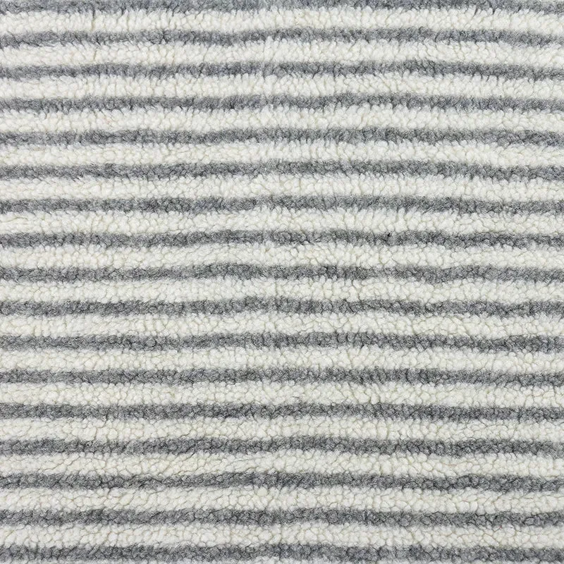 LambSoft Stripe Jacquard Lammfleece Stoff – Weiches Premium-Textil für Kinderkleidung & DIY