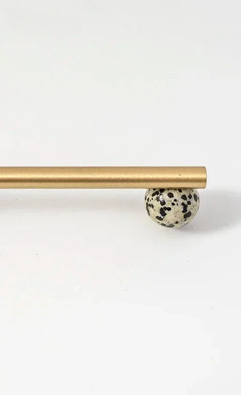 NordicLux Marmor & Messing Möbelgriffe – Edle Schubladen- und Schrankknöpfe im Nordic Design
