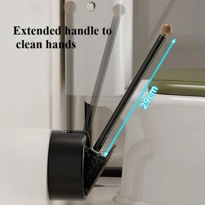 PureClean WallBrush – Wandmontierte Toilettenbürste