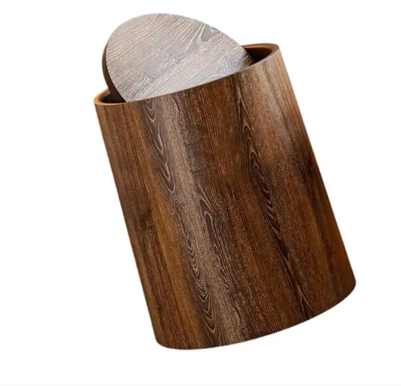 WoodStyle Swing Mülleimer mit Schwenkdeckel