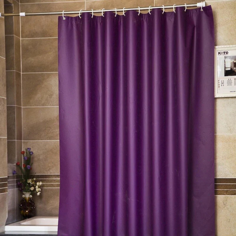 Duschvorhang in dezentem Parma Violett