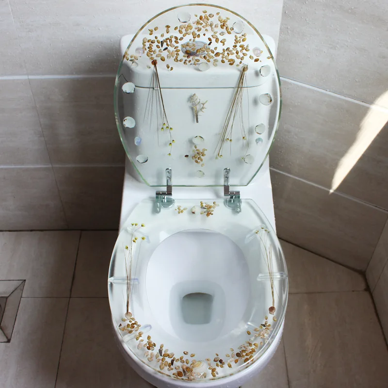 SilentLux Premium Harz-Toilettensitz