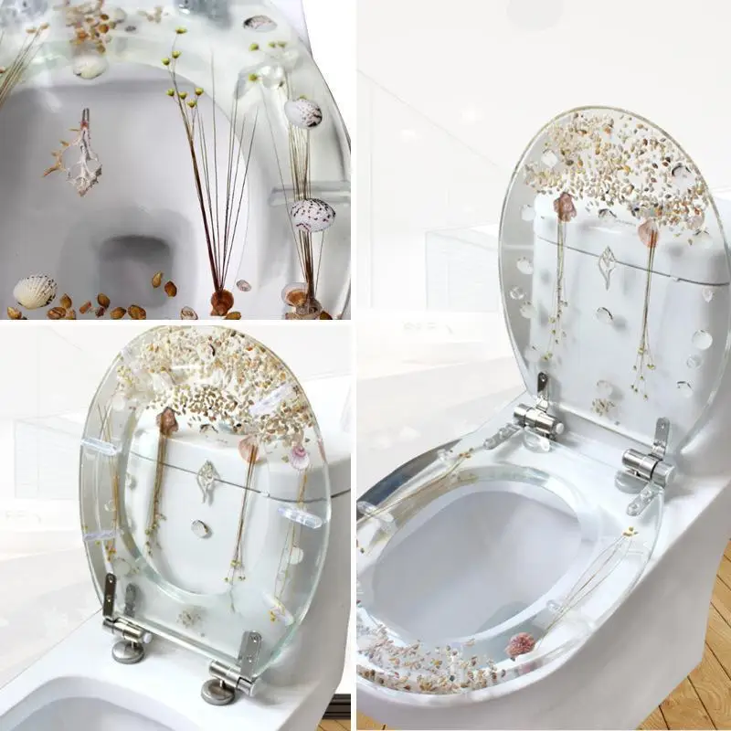 SilentLux Premium Harz-Toilettensitz