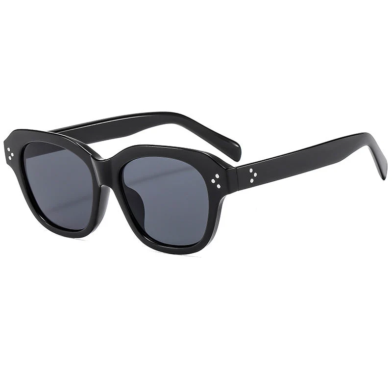 Dame solbrille i elegant retrostil med høyt beskyttende UV-filter Luvikno