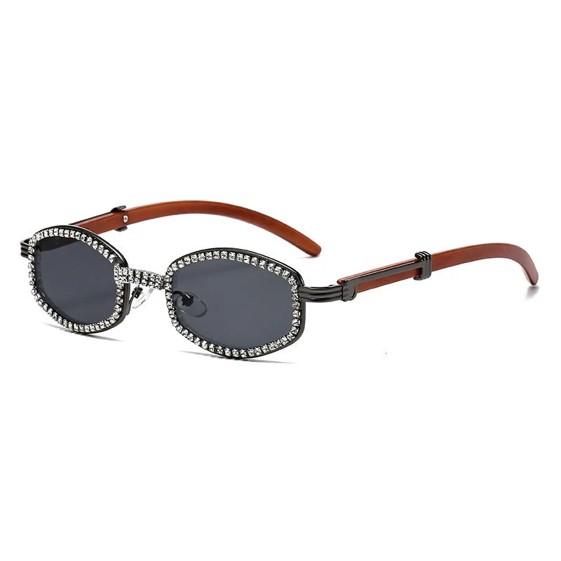 Dame solbrille i elegant glamor stil Luvikno