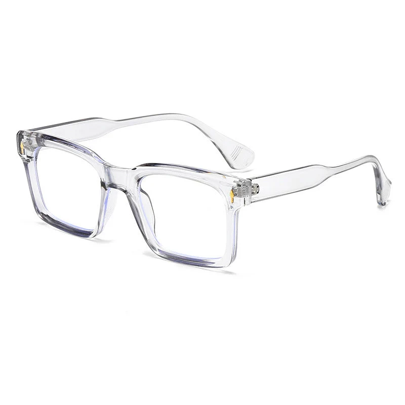 Dame Rektangulær Solbrille i elegant Skilpaddedesign Luvikno