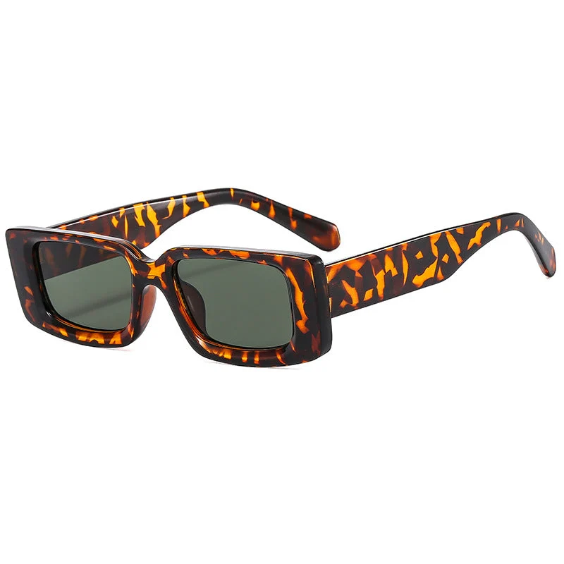 Dame moteriktig solbrille med trendy gjennomsiktig ramme og sporty design Luvikno