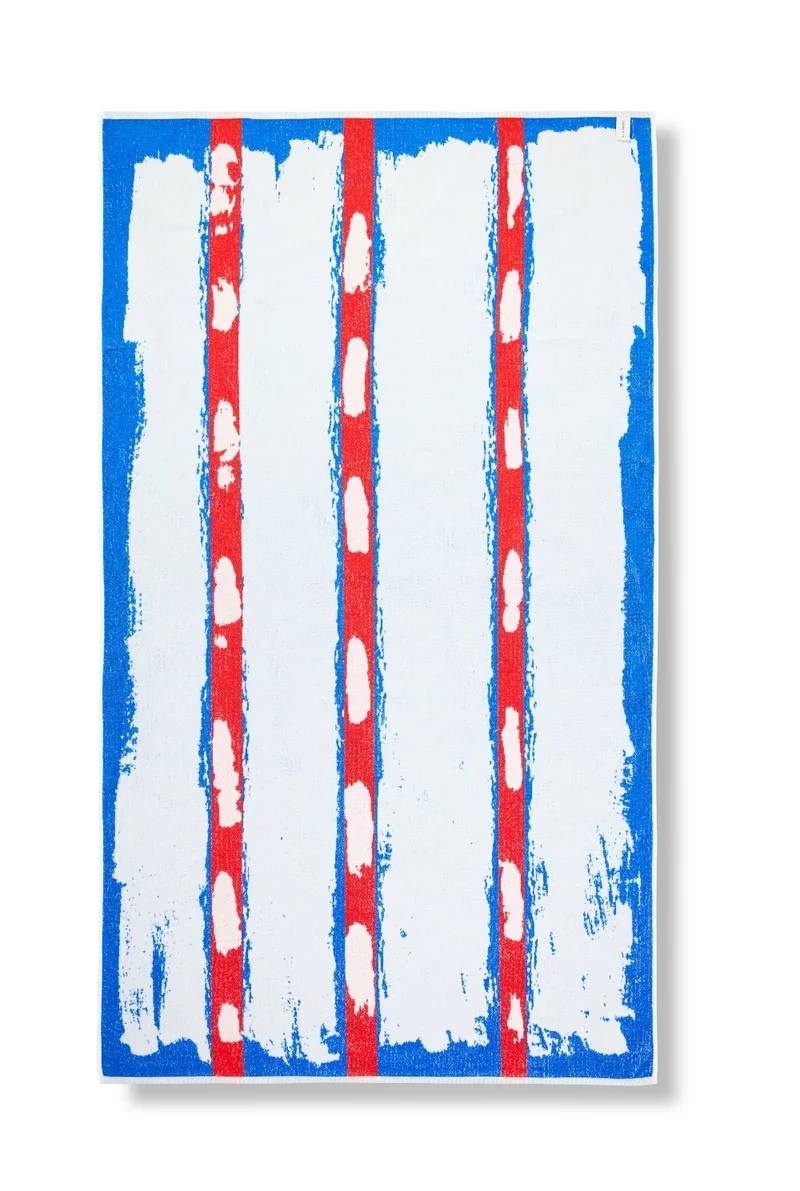 Beach Towel “The Swimmer” by Rebecca - XL 100% Cotton