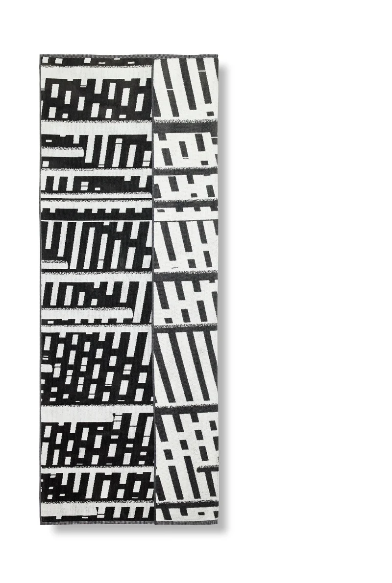 Beach Towel “Line Break” by Sylvain Brottes - XL 100% Cotton