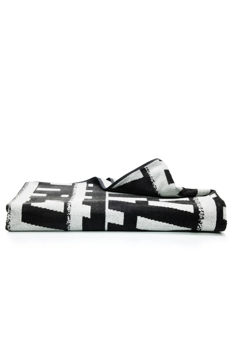 Beach Towel “Line Break” by Sylvain Brottes - XL 100% Cotton