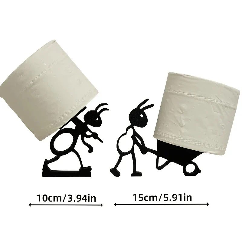 TierCharme Toilettenpapierhalter – Wandhalter Kunststoff | Niedliches Tierdesign | Praktische Badorganisation